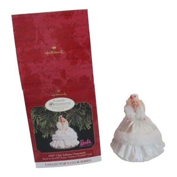 Barbie Hallmark Keepsake Ornament Collector’s Club Series – Lot of 5 - Picture 5 of 8